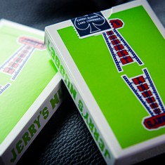 Vintage Feel Jerry's Nuggets Playing Cards - Green